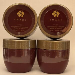 Four (4) Avon Imari perfumed skin softeners - SEALED